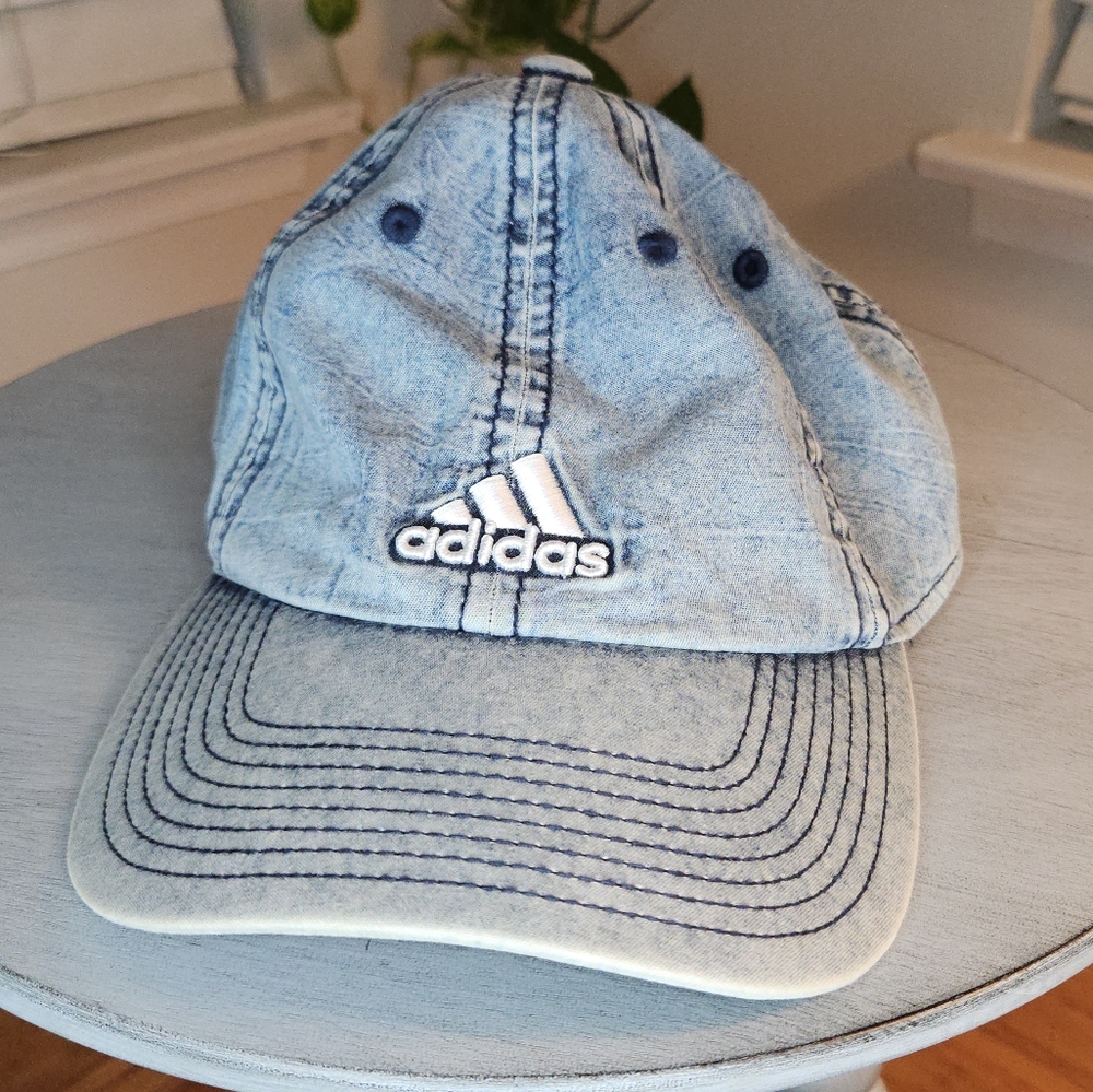 Adidas Blue Denim Cap